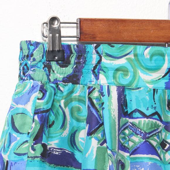 Vintage Options Melrose 100% Silk floral culottes Size M by Options Melrose - Picture 4 of 8